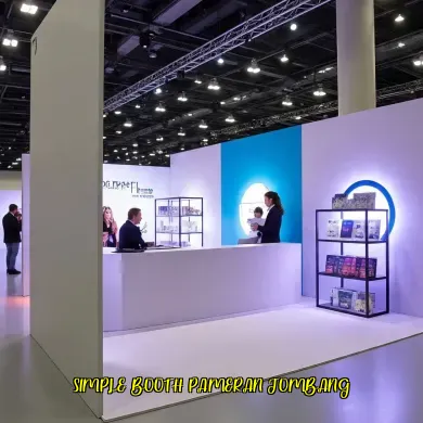 Simple Booth Pameran Jombang